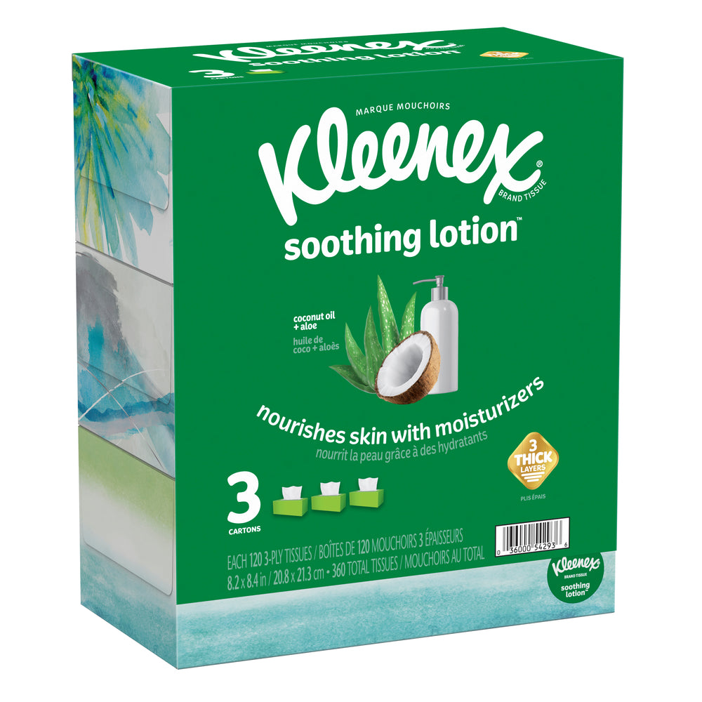Image of Kleenex Lotion Facial Tissue - 3 Pack