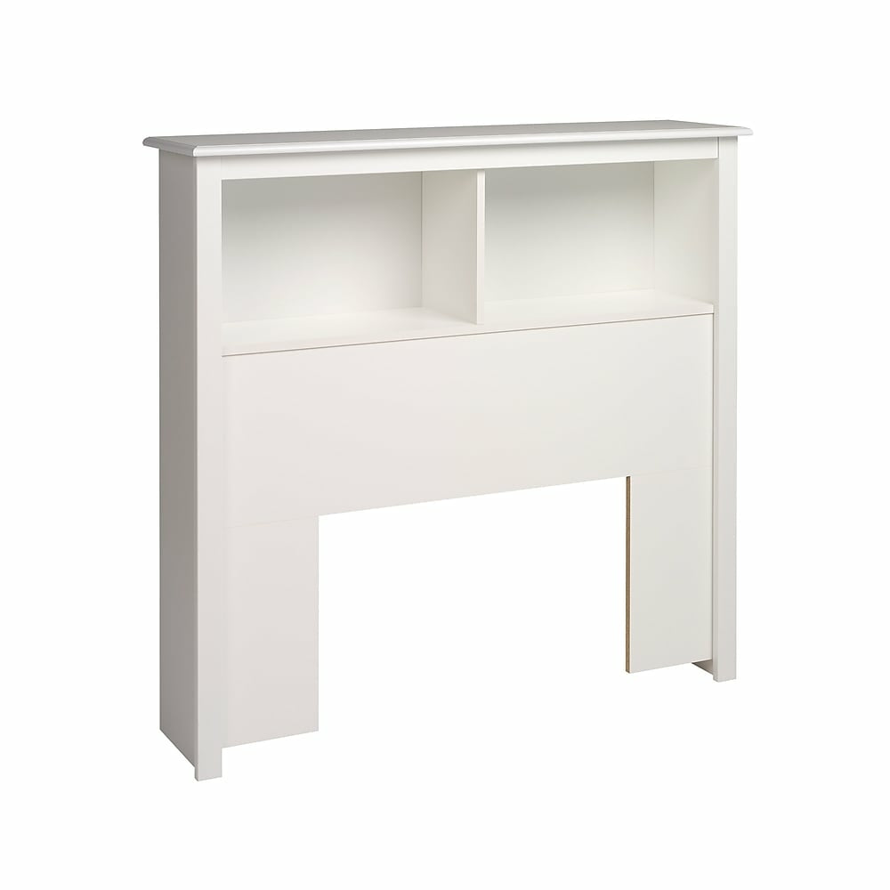 Image of Prepac Twin Bookcase Headboard - White