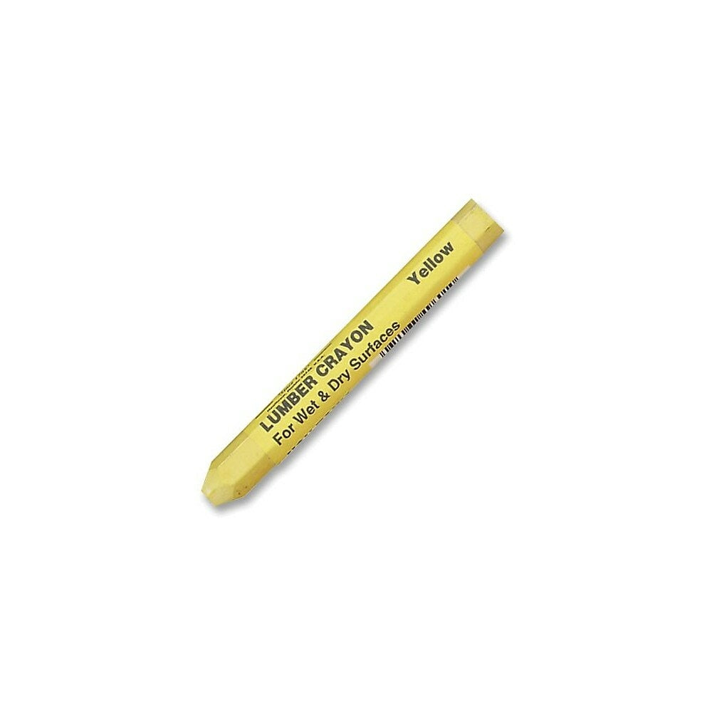 Image of Dixon Lumber Crayons - Yellow