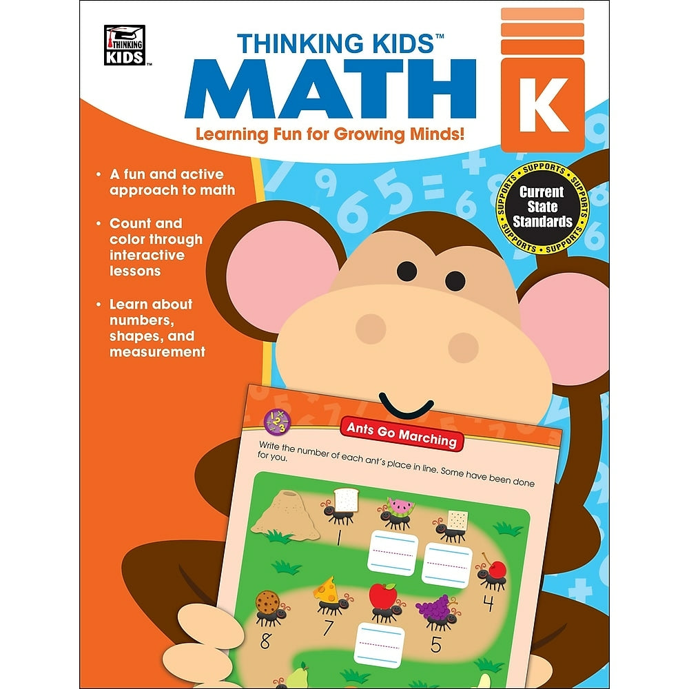 Image of eBook: Thinking Kids 704461-EB Thinking Kids' Math - Grade Kindergarten