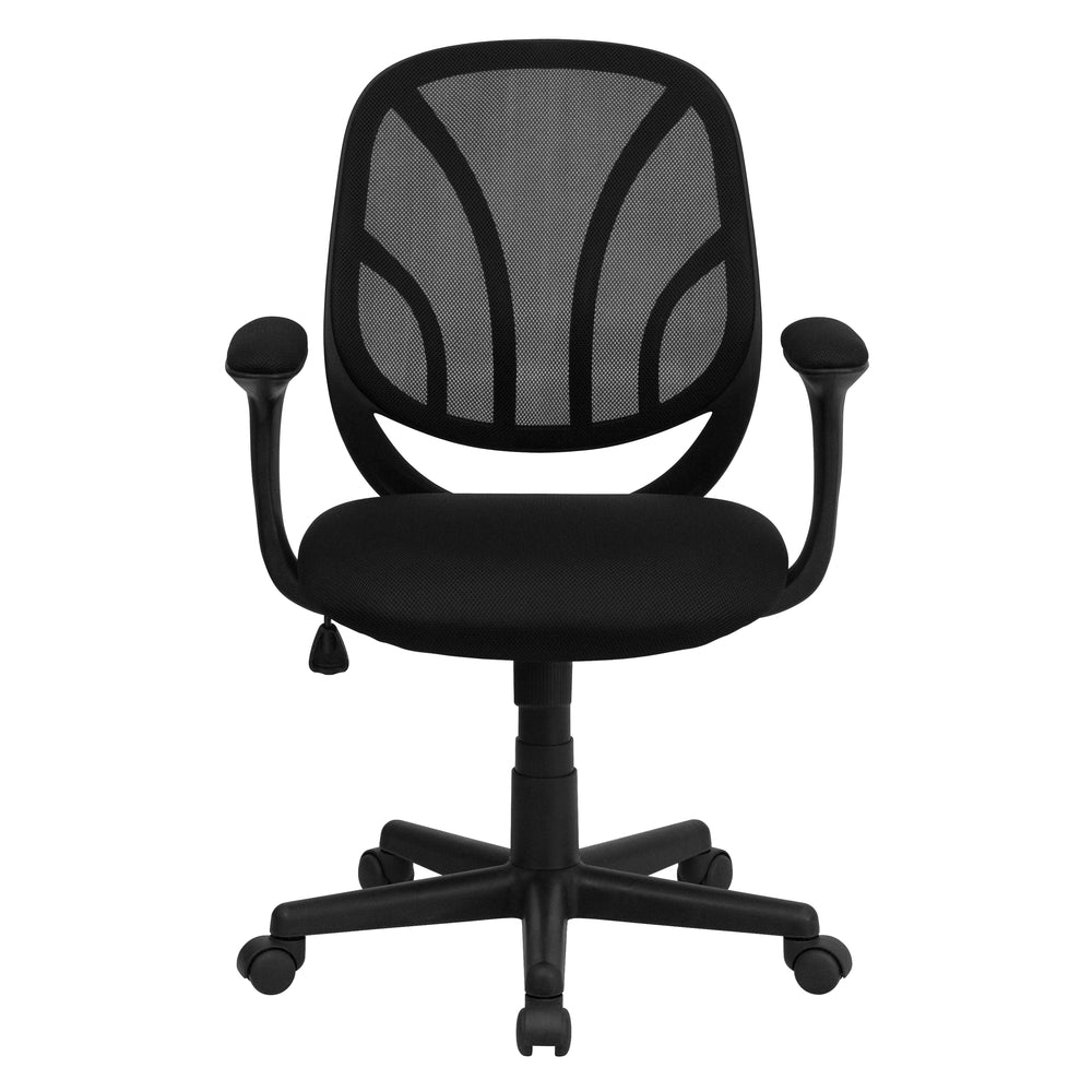 Image of Flash Furniture Y-GO Office Chair, Black