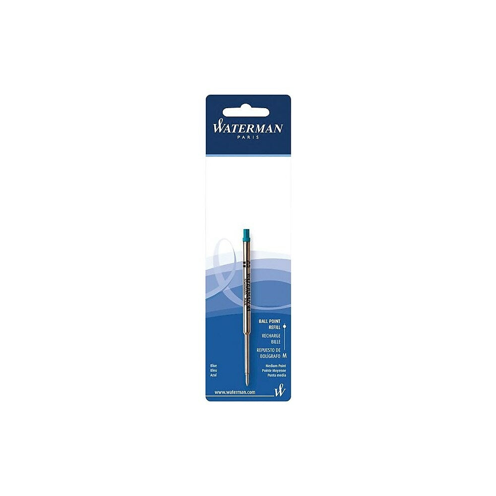 Image of Waterman Ballpoint Pen Refill, Medium, Blue