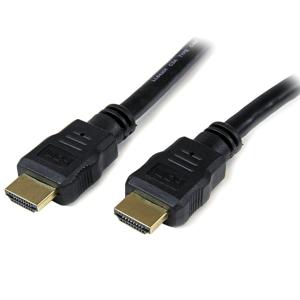 Image of StarTech High Speed HDMI Cable, Ultra HD 4k x 2k HDMI Cable, HDMI to HDMI M/M, 15 Ft., Black