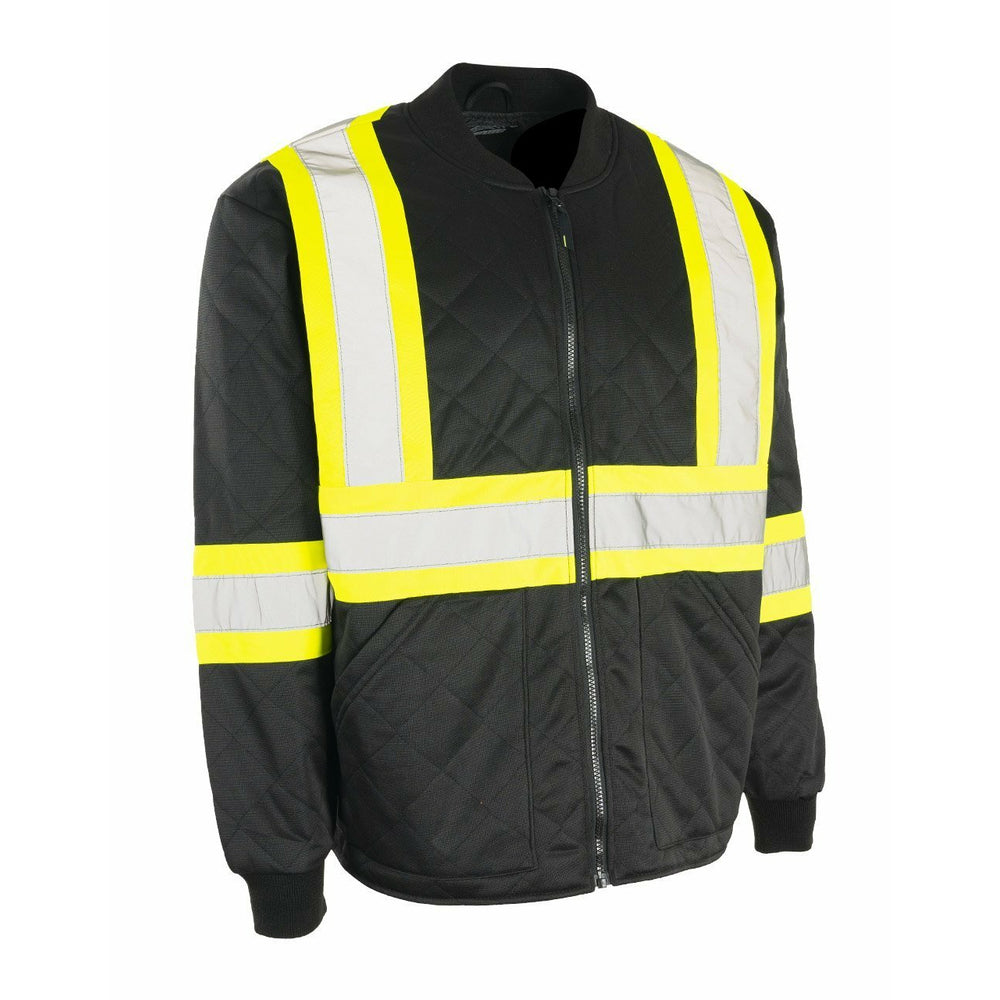 Image of Forcefield Safety - freezer - jacket - black - large (024-FJQBK)