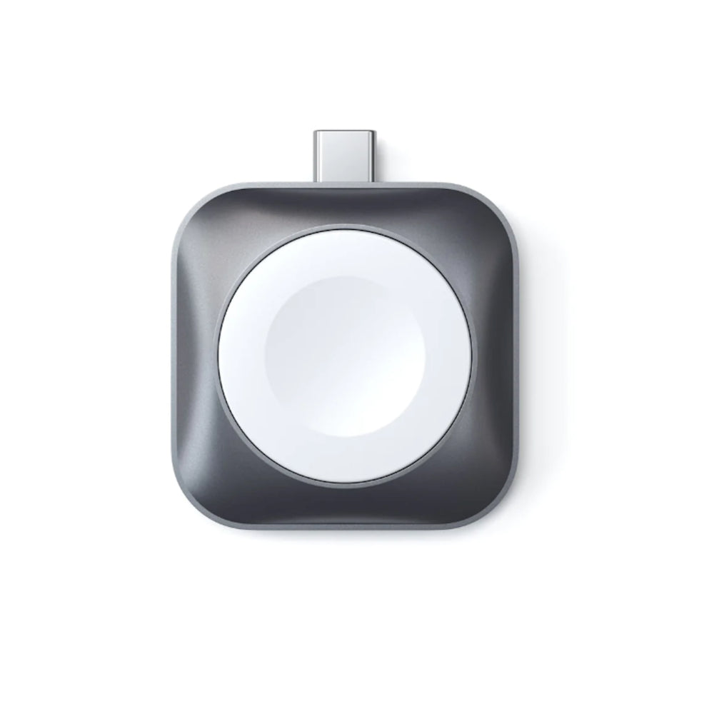 Image of Satechi USB-C Magnetic Charging Dock for Apple Watch - Space Grey