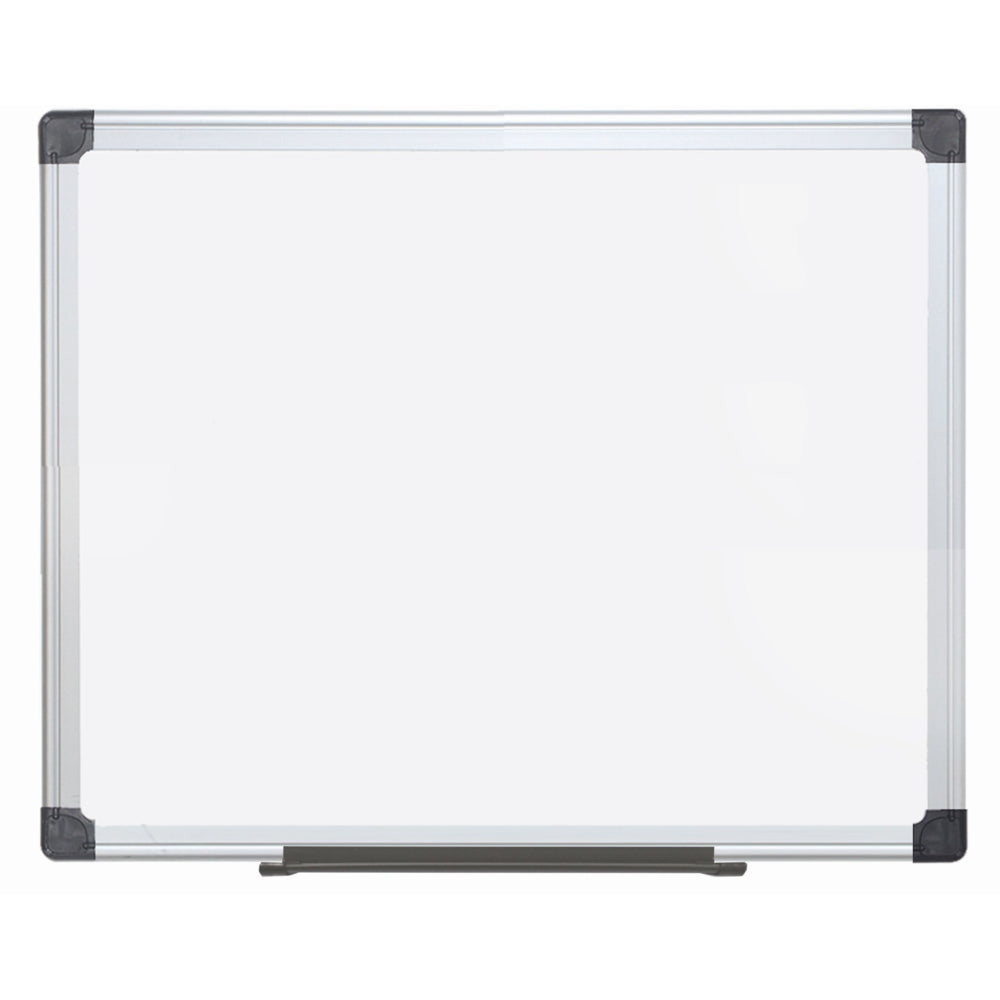 Image of Staples Double Sided Dry-Erase Whiteboard - 36" x 48" - Aluminum Frame