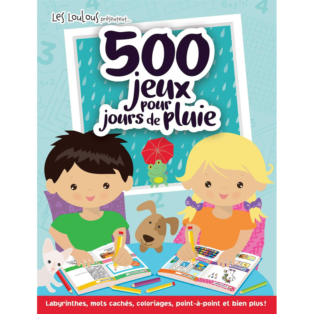 Image of Mega Editions - 500 Jeux Pour Jours De Pluie-11 - Ages 6-7