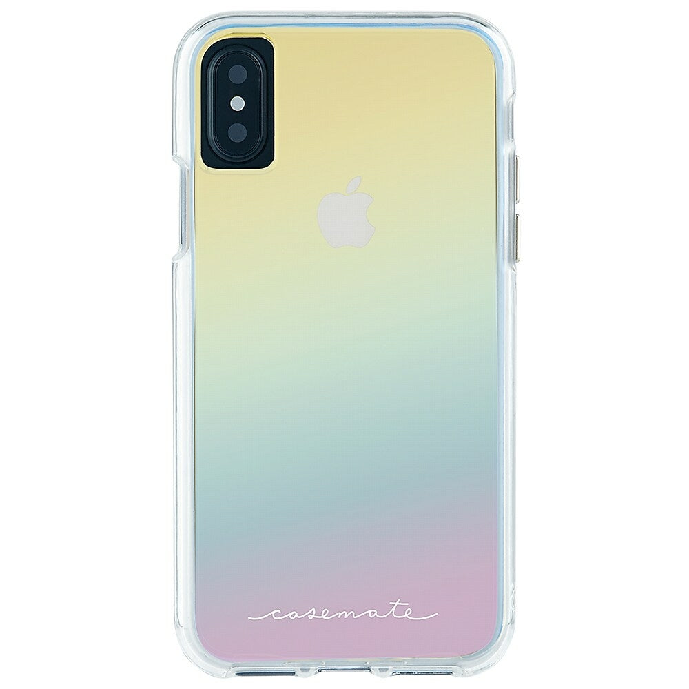 Image of Case-Mate Naked Tough Case for iPhone X - Iridescent, Pink