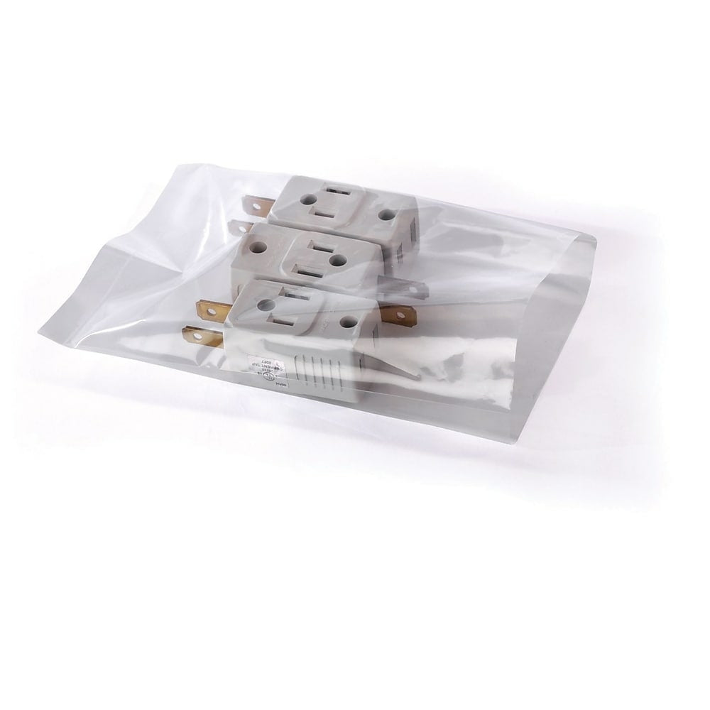 Image of Wamaco Clear Lay-Flat Bags On A Roll - 12" x 18" - 1400 Pack