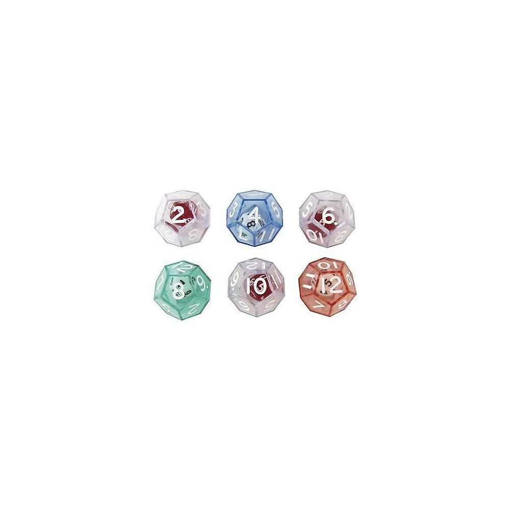 Image of Koplow Games 12-Sided Double Dice, 18 Pack (KOP12620)