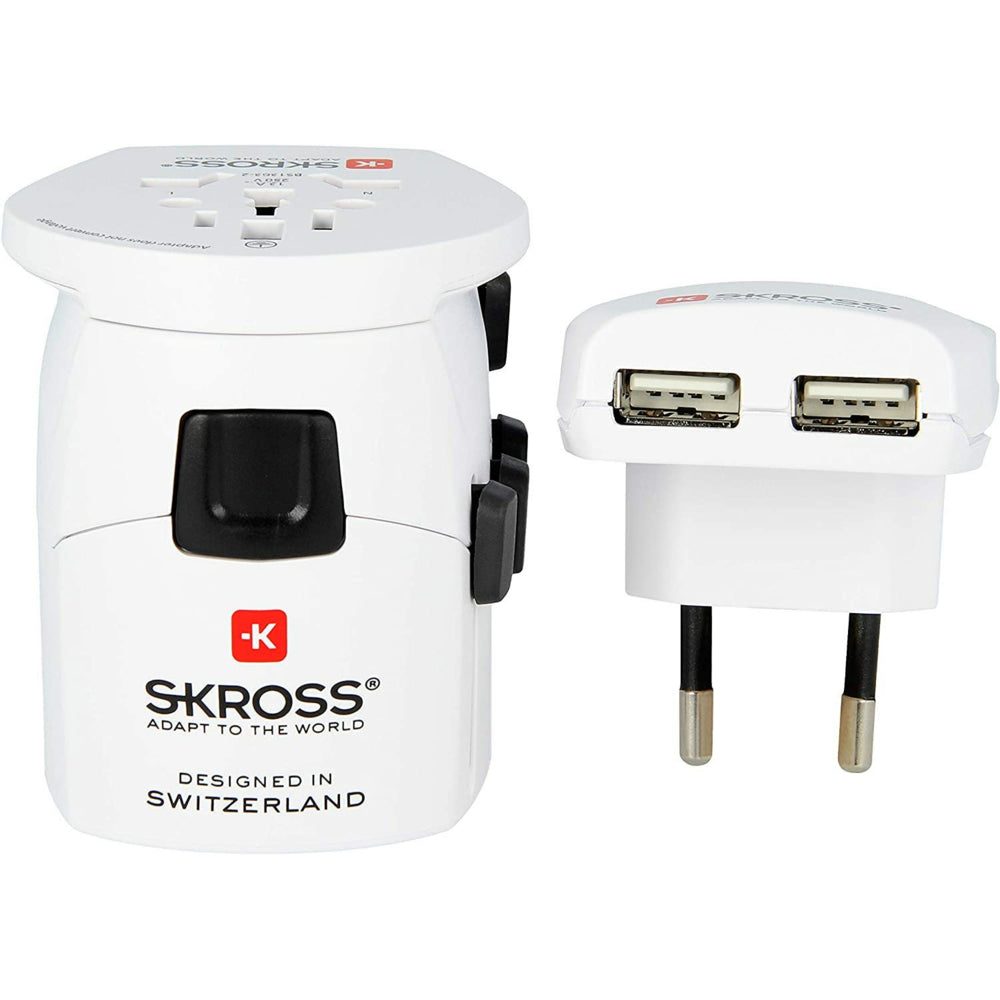 Image of SKROSS World Pro Travel Adapter - White