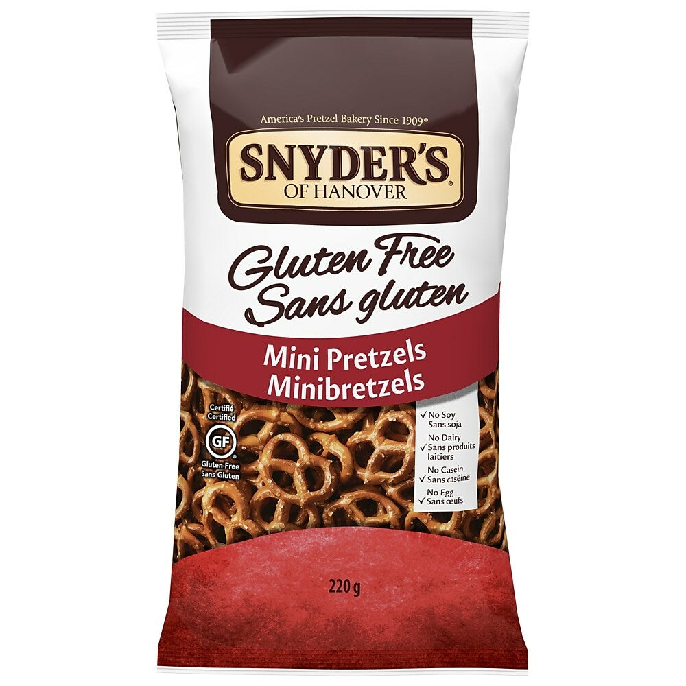 Image of Snyders Gluten Free Mini Pretzels - 220g