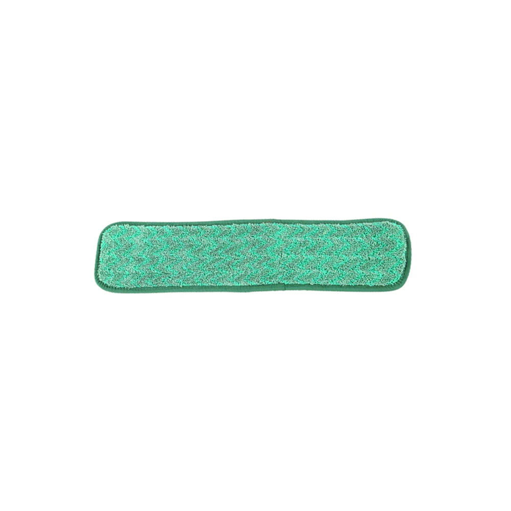 Image of Globe Commercial 24" Microfiber Dry Pad - Green - 6 pack
