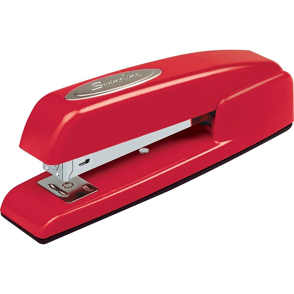 Image of Swingline 747 Contour Business Professional 25-Sheet Capacity Stapler - Red