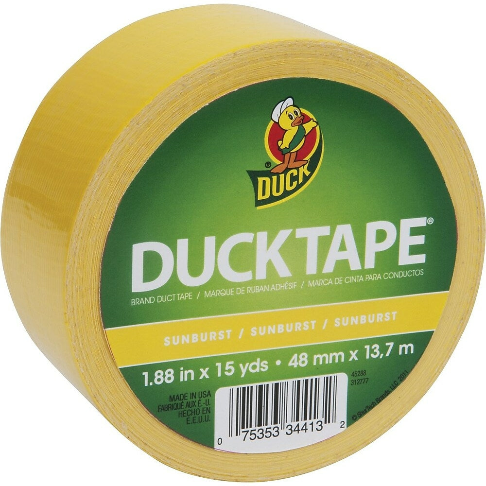 Image of Colour Duck Tape Brand Duct Tape, Yellow