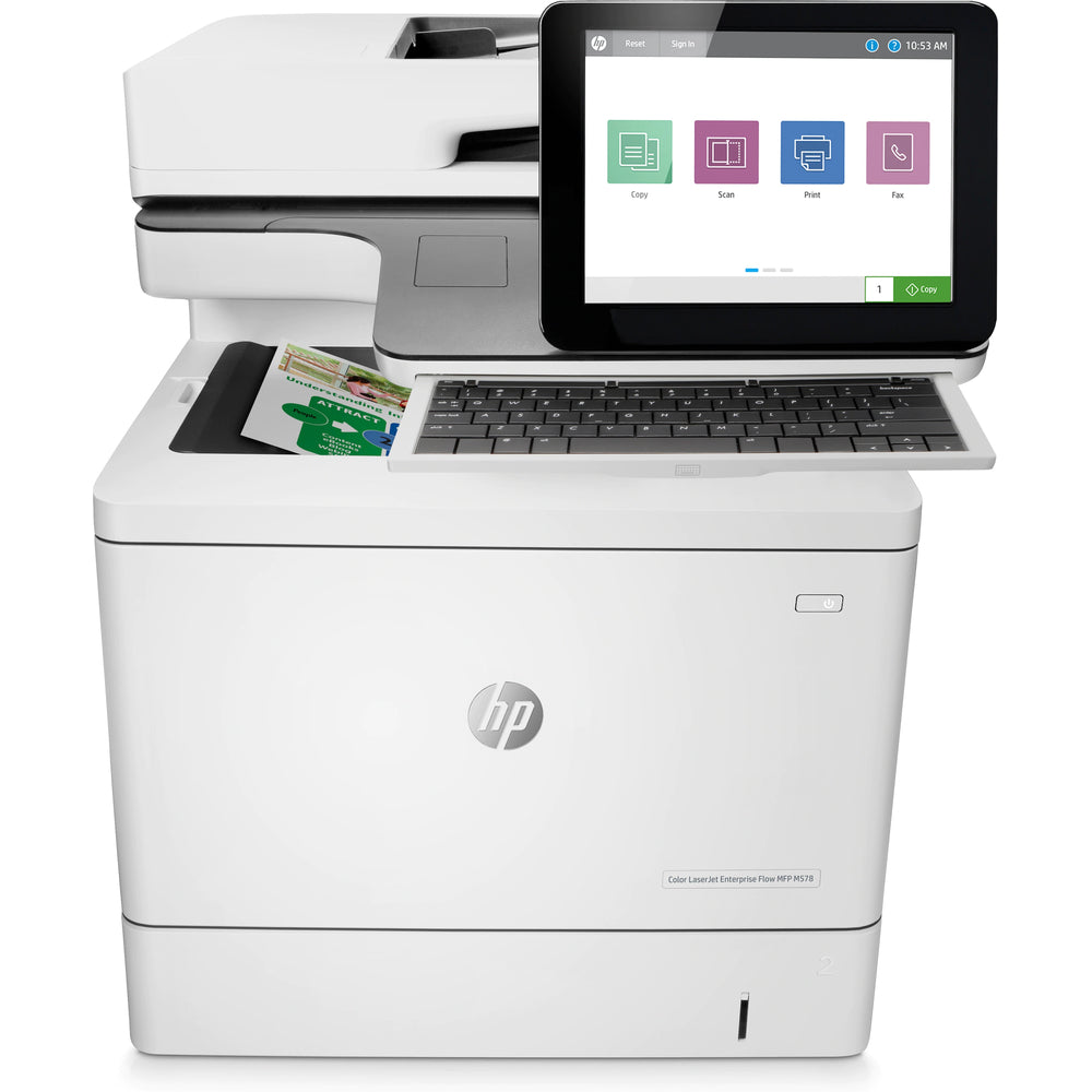 Image of HP MFP M578c Colour LaserJet Enterprise Printer