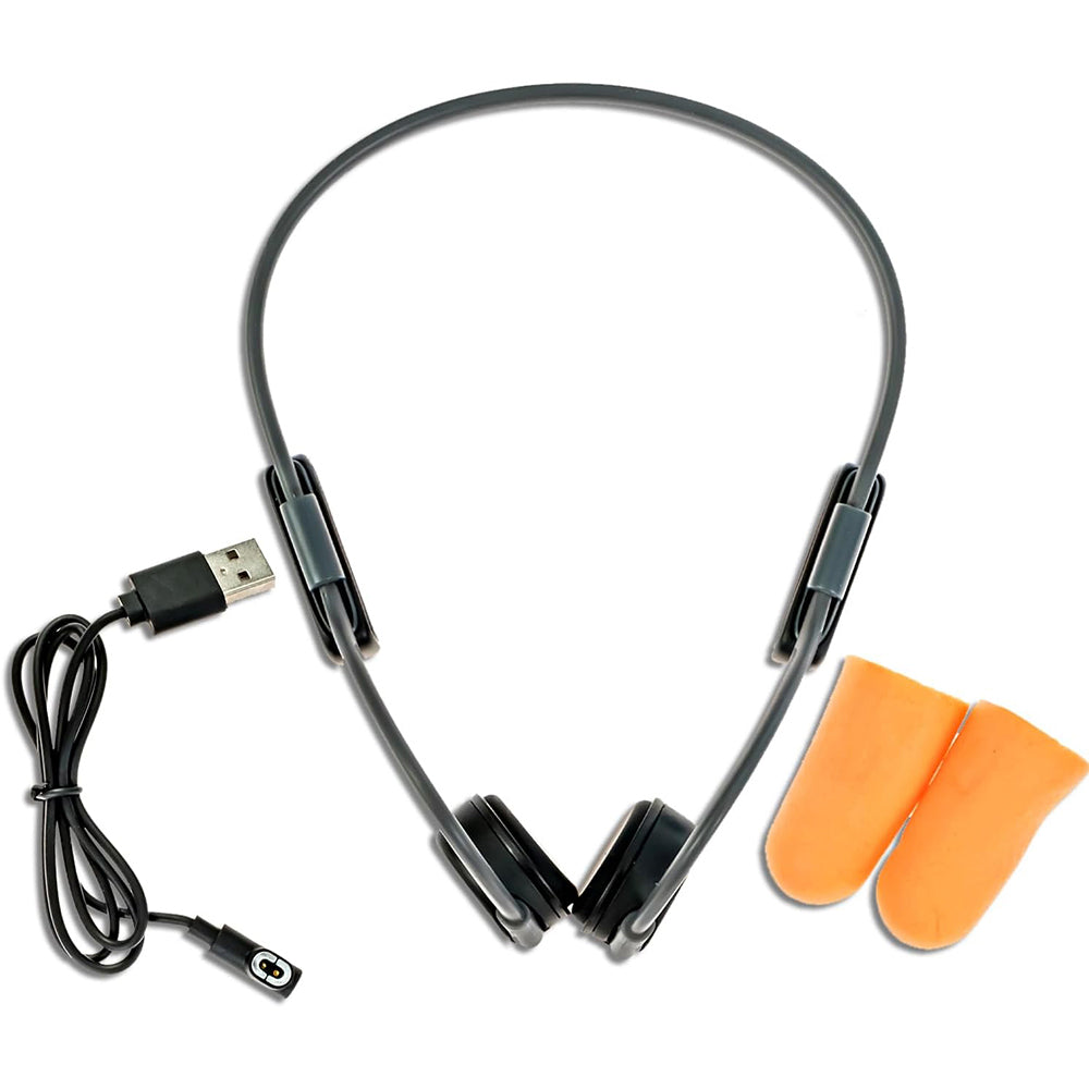 Image of Spracht Bh-500 Bone Conductive Bluetooth 5.2 Wireless Headset, Black