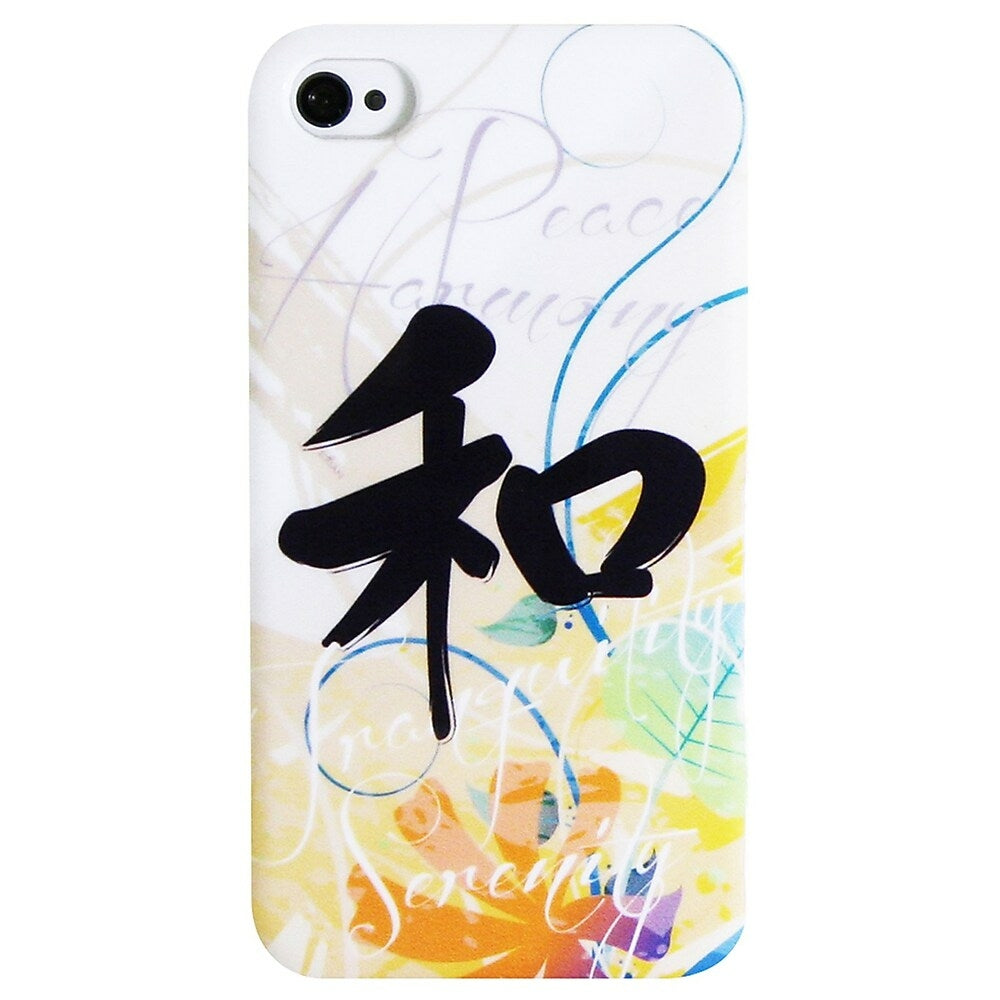Image of Exian Chinese Character Case for iPhone 4, 4s - Harmony, White