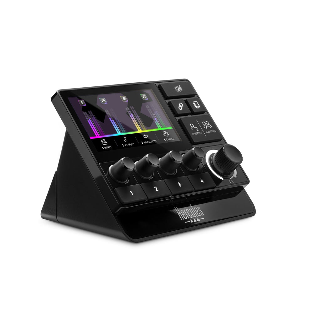 Image of Hercules Stream 200 XLR Pro Audio Controller, Black