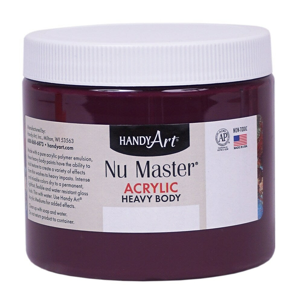 Image of Handy Art Nu Master Heavy Body Acrylic Paint 16 oz Purple