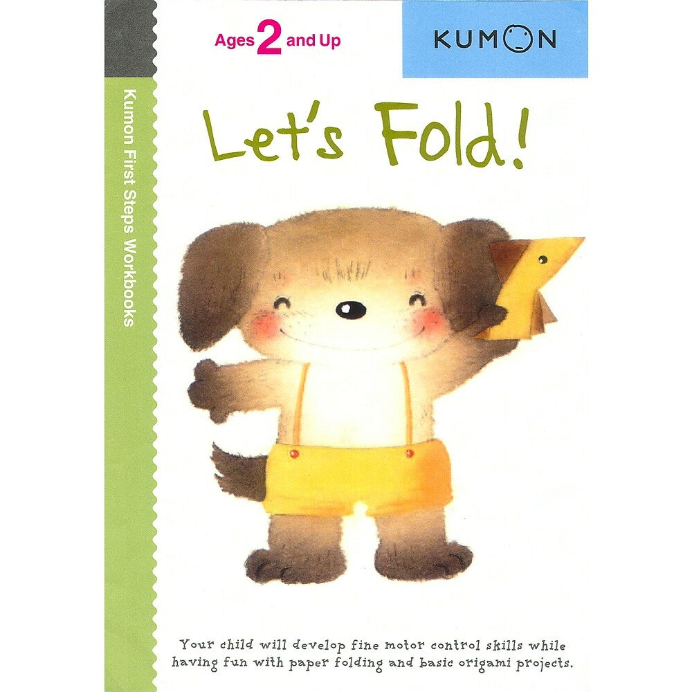 Image of Kumon Publishing Kid's Educational Workbooks - Let'S Fold - Grade Preschool JK - SK