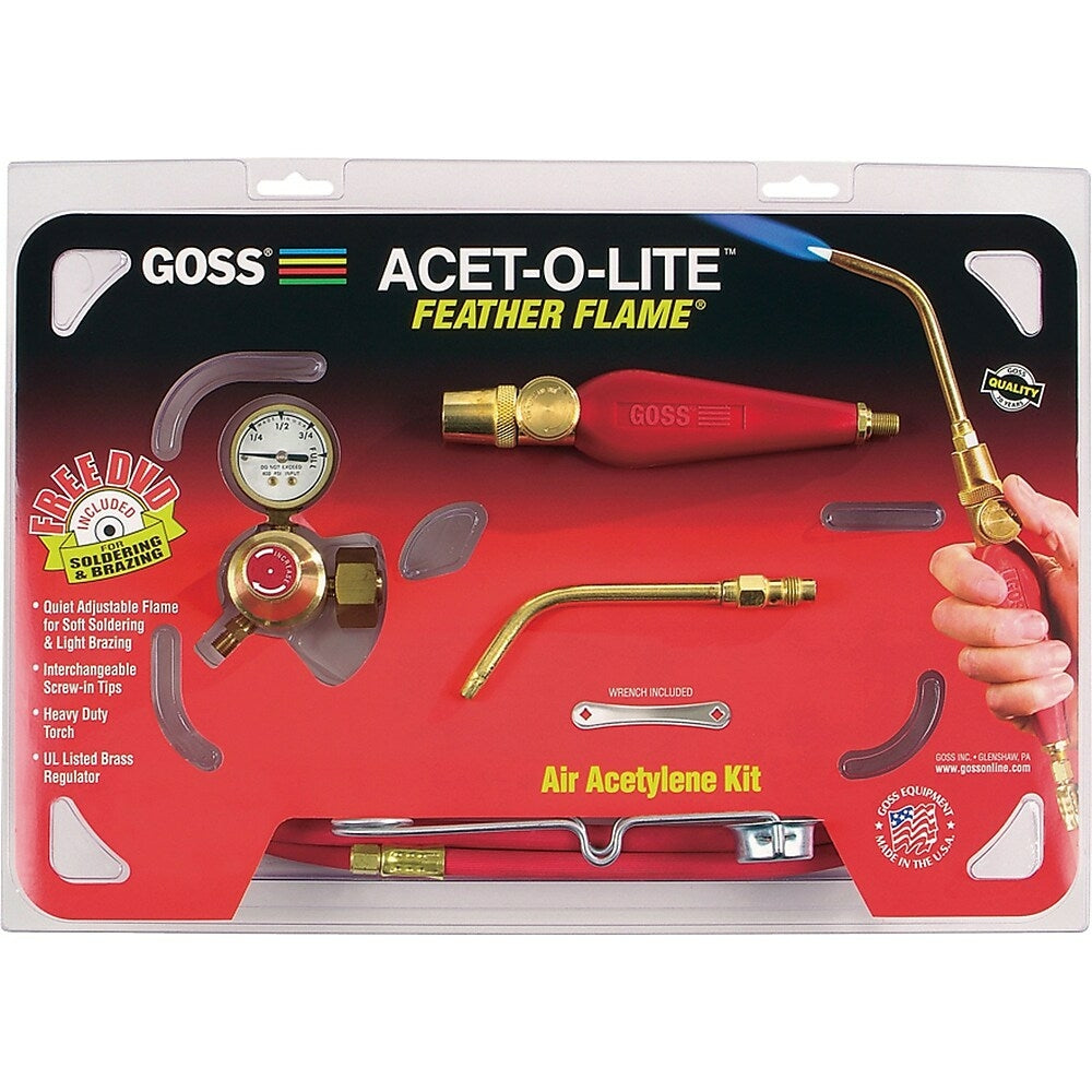 Image of SCN Industrial Air-Acetylene Feather Flame Torch Kits