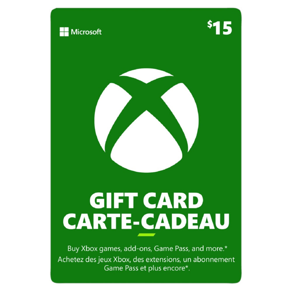 Image of XBox Live Gift Card CAD [Download] | 15.00