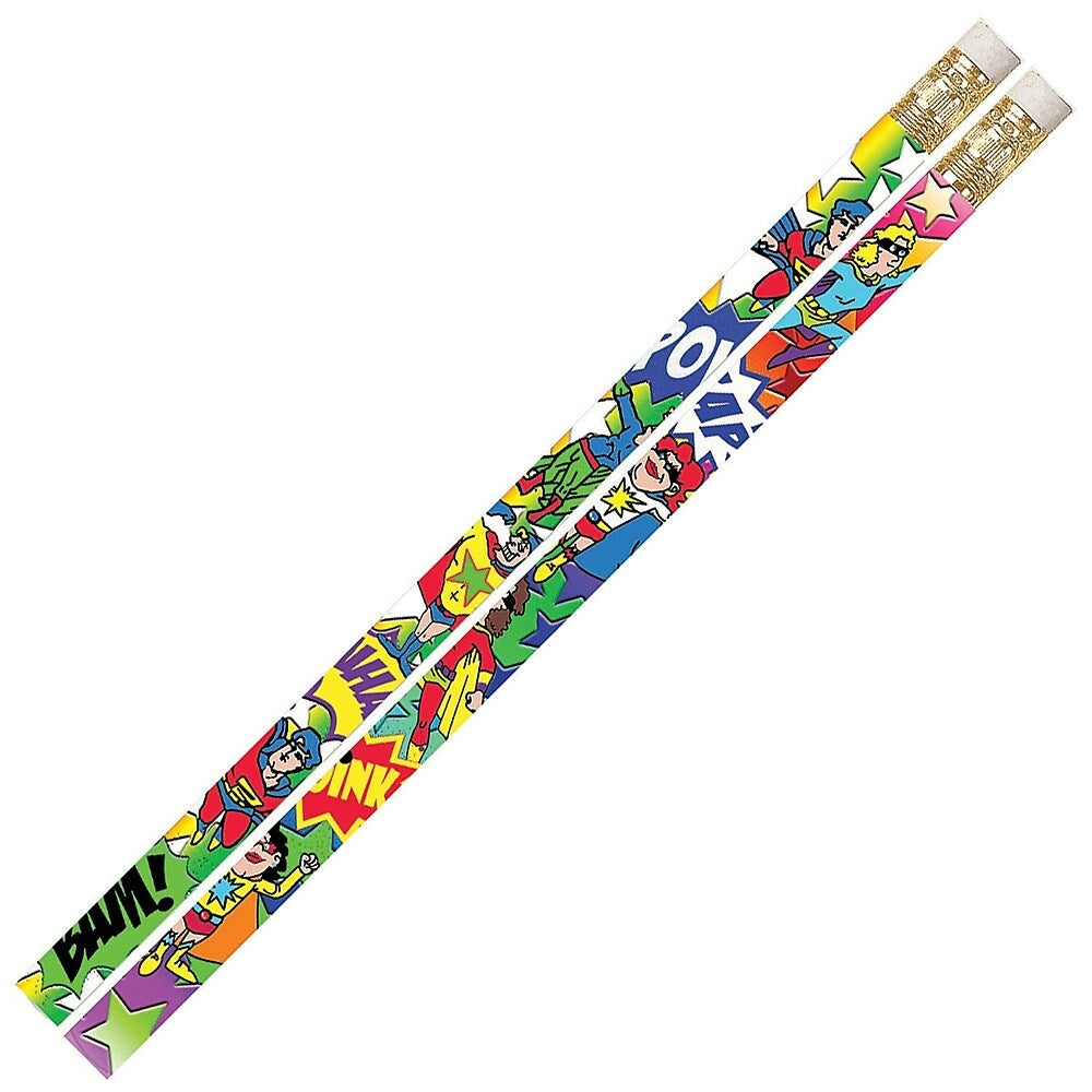 Image of Musgrave Pencil Company Super-Duper Heroes Pencils - 144 Pack