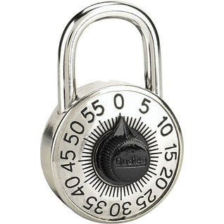 Master Lock – Cadenas large à combinaison de mot programmable, 1 9/16 po  (40 mm), couleurs variées (643DASTWD)
