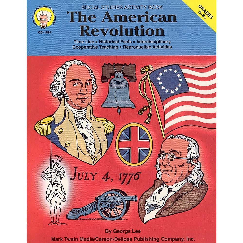 Image of eBook: Mark Twain 1887-EB The American Revolution - Grade 5 - 8