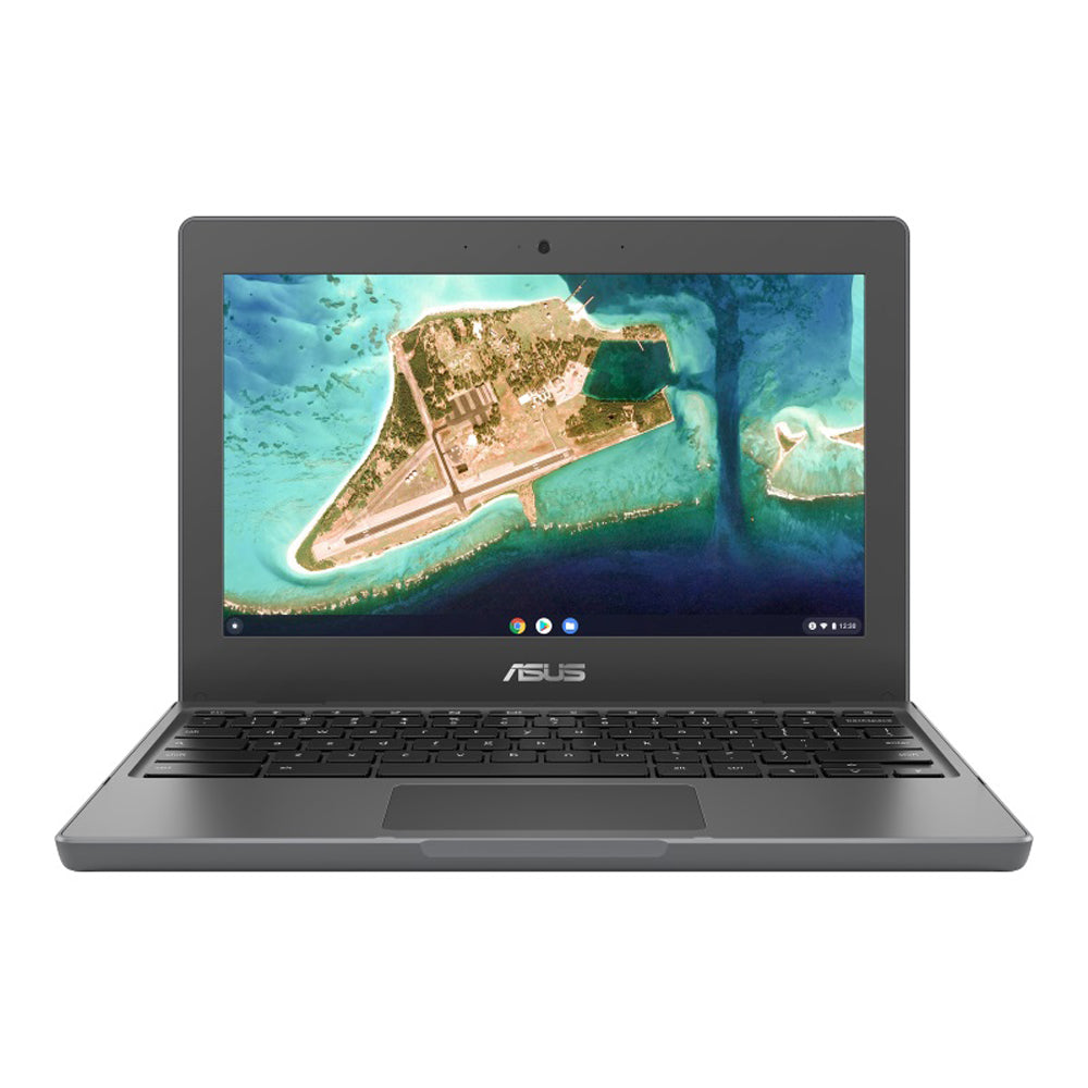 Image of Asus 11.6" Touch Chromebook - Intel Celeron N4500 - 64GB eMMC - 4GB LPDDR4X - Chrome OS, Grey