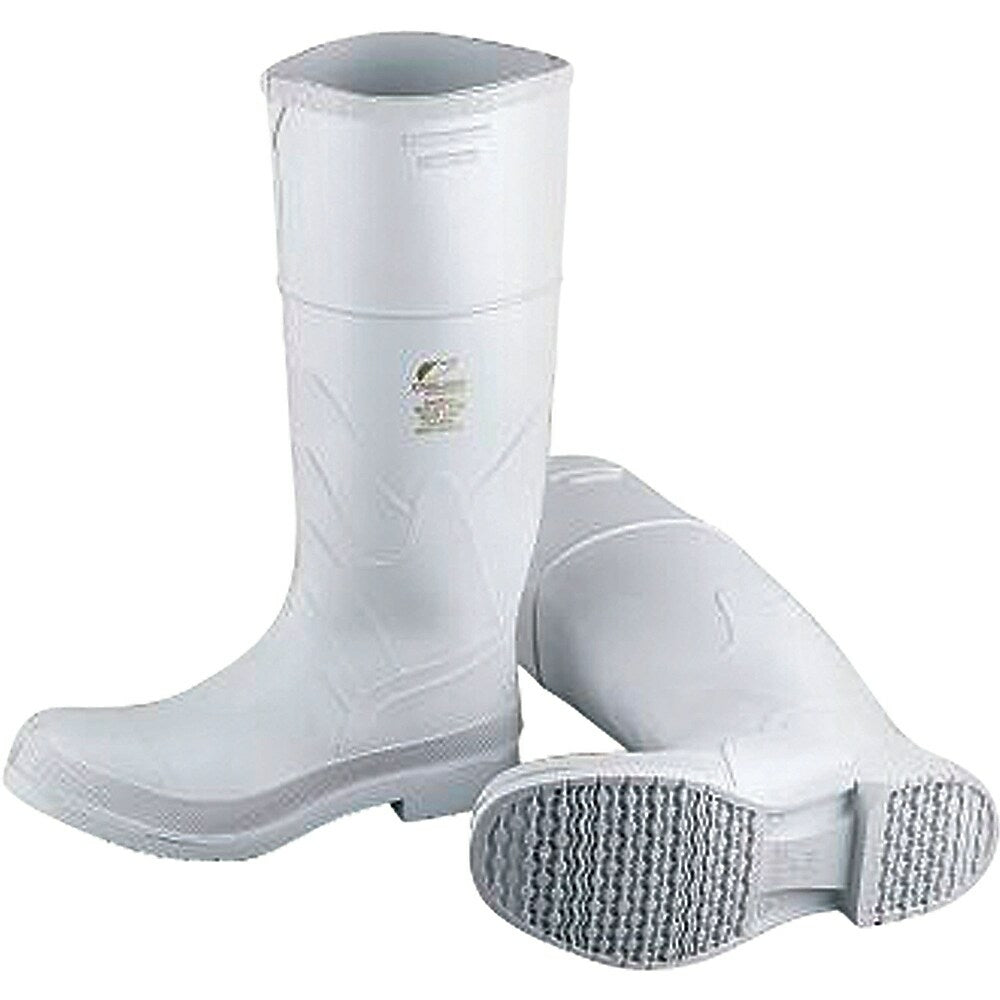 Image of Onguard Industries White Boots, Pvc, Steel Toe, Size 7, Puncture Resistant Sole - 2 Pack, 7-puncture-resistant-sole-2-pack