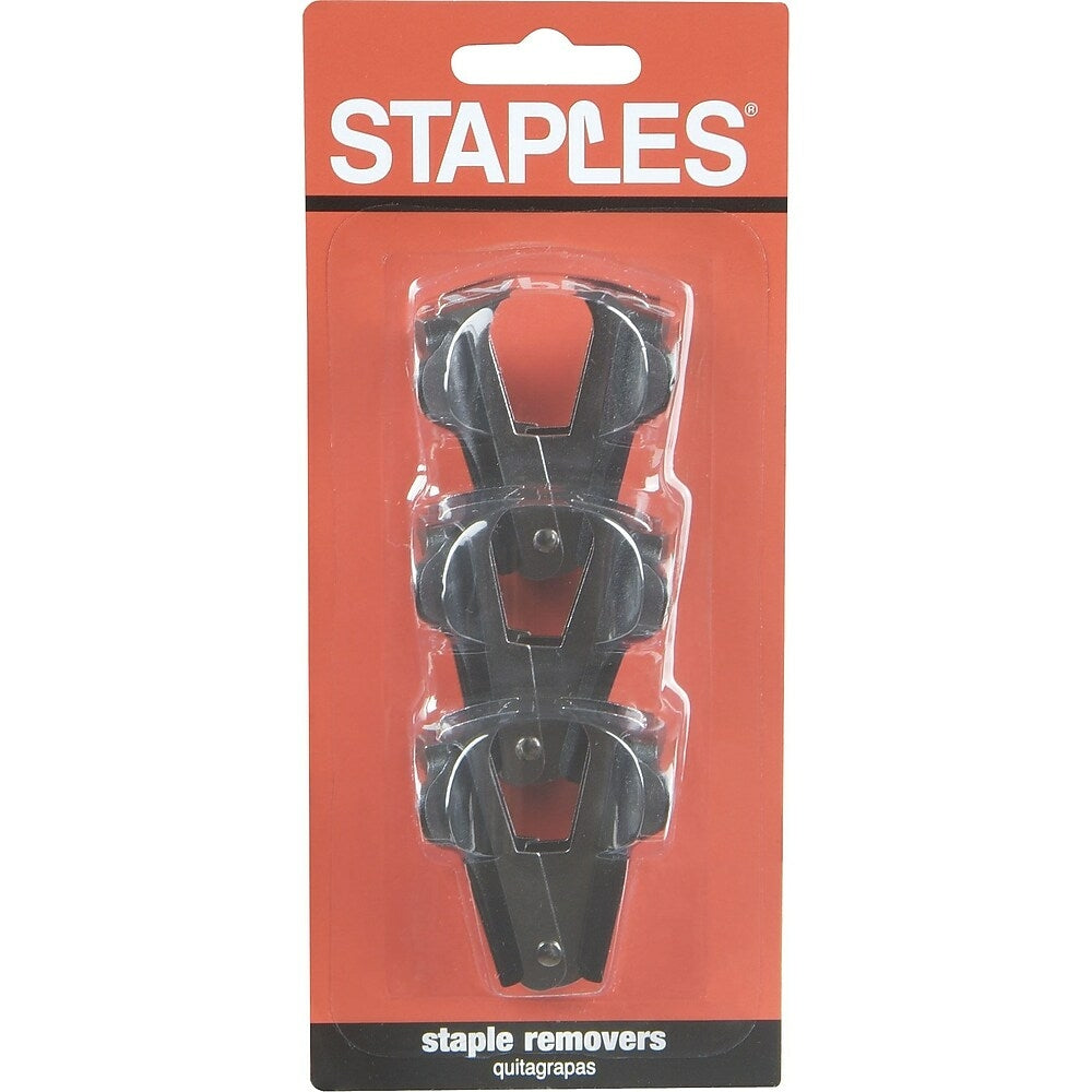 Image of Staples Claw-Style Staple Removers - 3 Pack