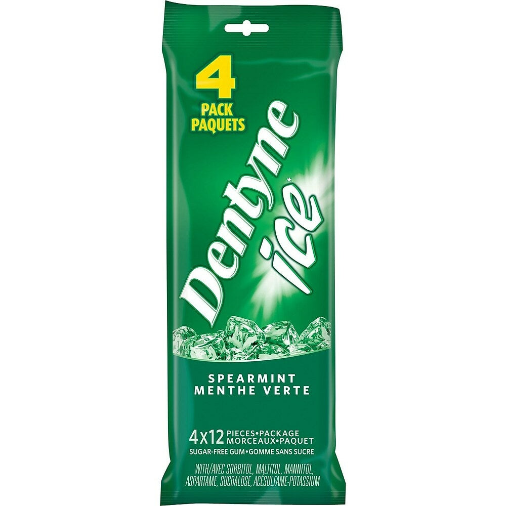 Image of Dentyne Sugar-Free Gum - Spearmint, 4 Pack