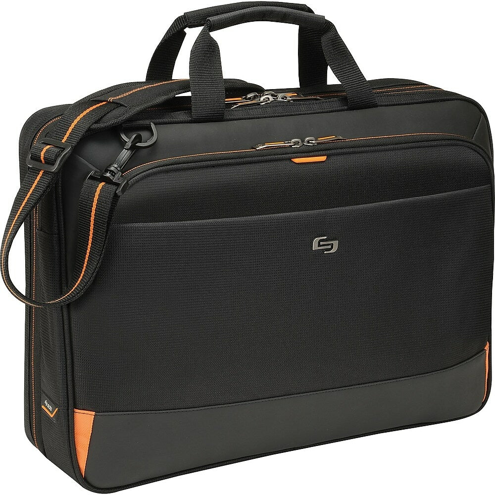 Image of Solo New York Focus Laptop Briefcase 17.3", Black