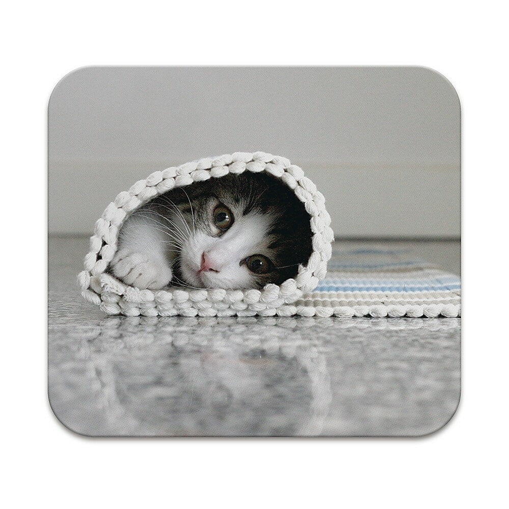 Image of Staples Kitten Mouse Pad, Grey