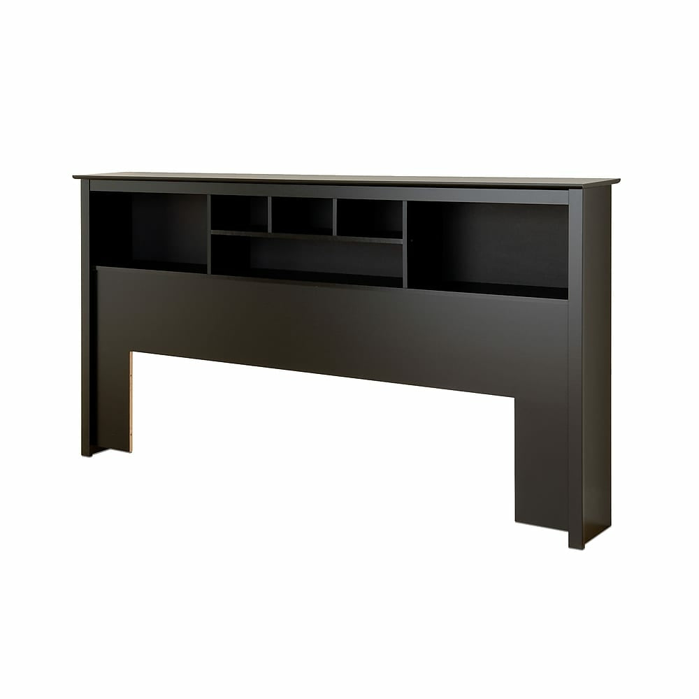 Image of Prepac King Bookcase Headboard - Black