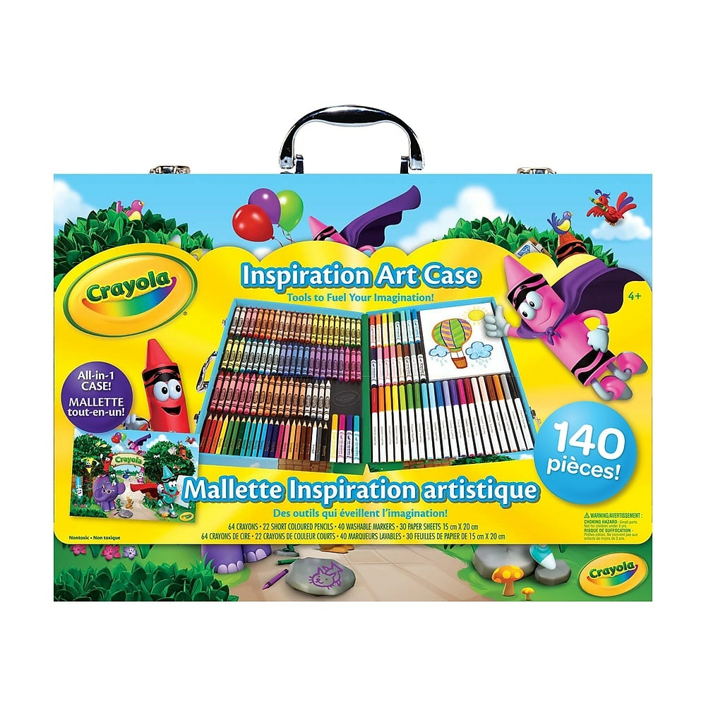 Crayola Inspiration Art Case Crayons Super Tips Markers Colored
