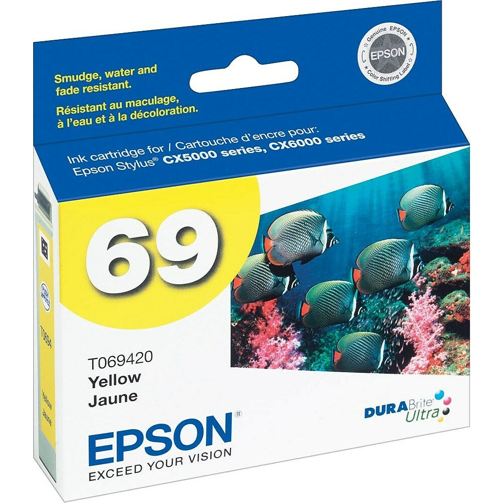 Image of Epson 69 Ink Cartridge - Yellow