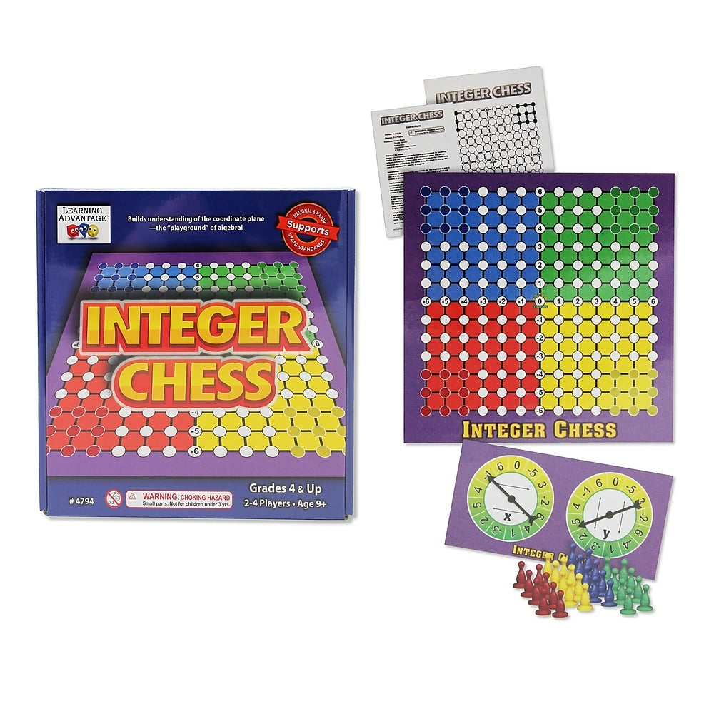 Image of WCA Integer Chess Game, Grade 3+ (CRE4794)