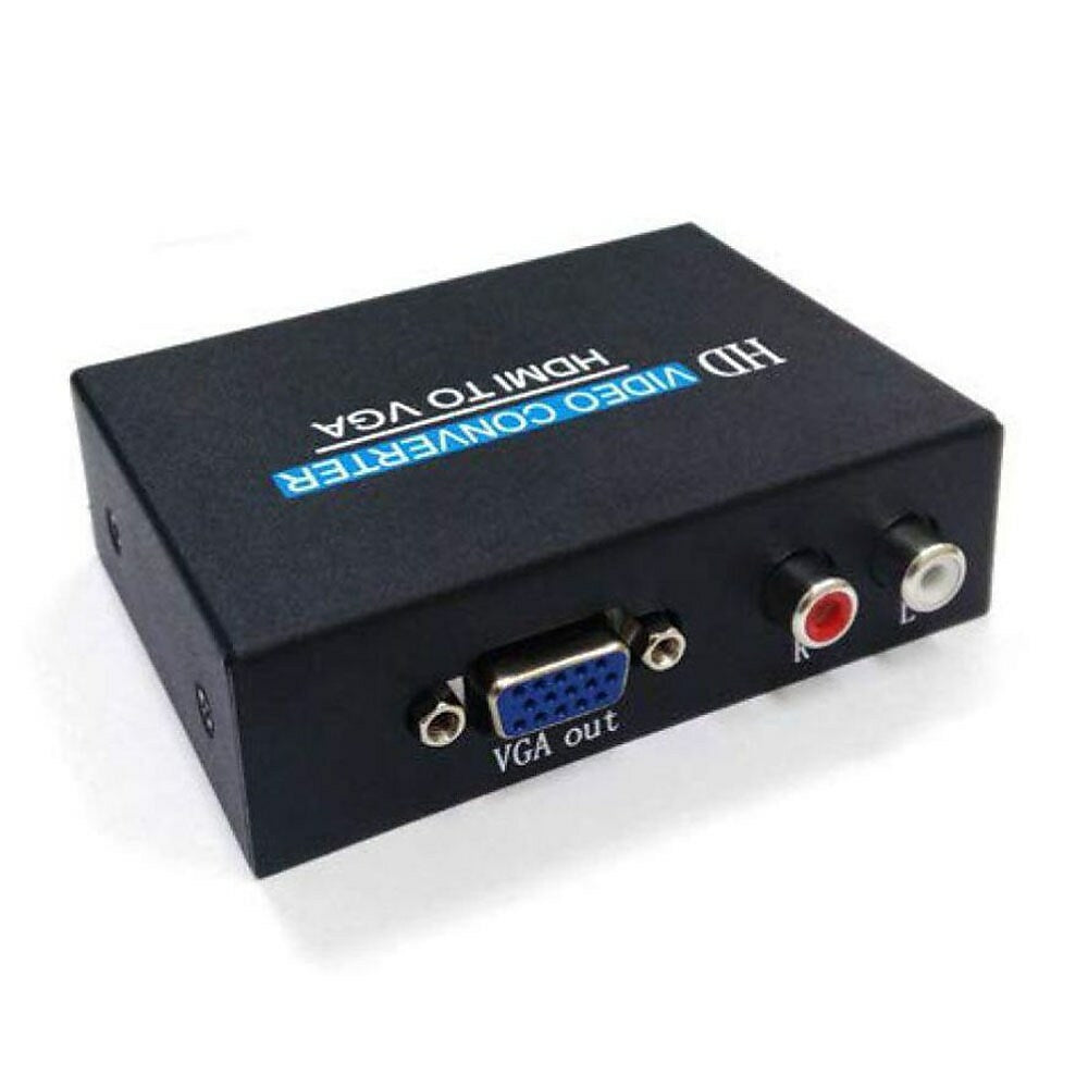 Image of Speedex HDMI to VGA Converter with Audio HD Video Box
