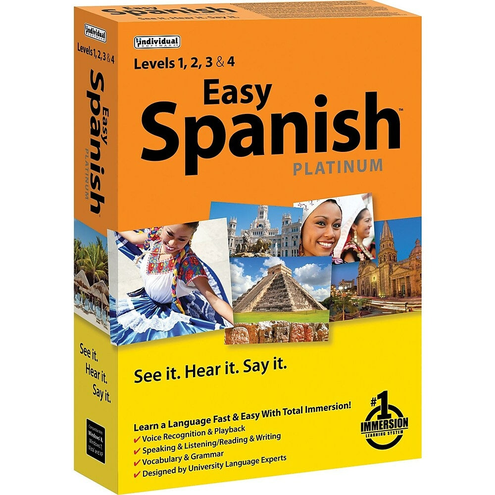 Image of Individual Software Easy Spanish Platinum 11