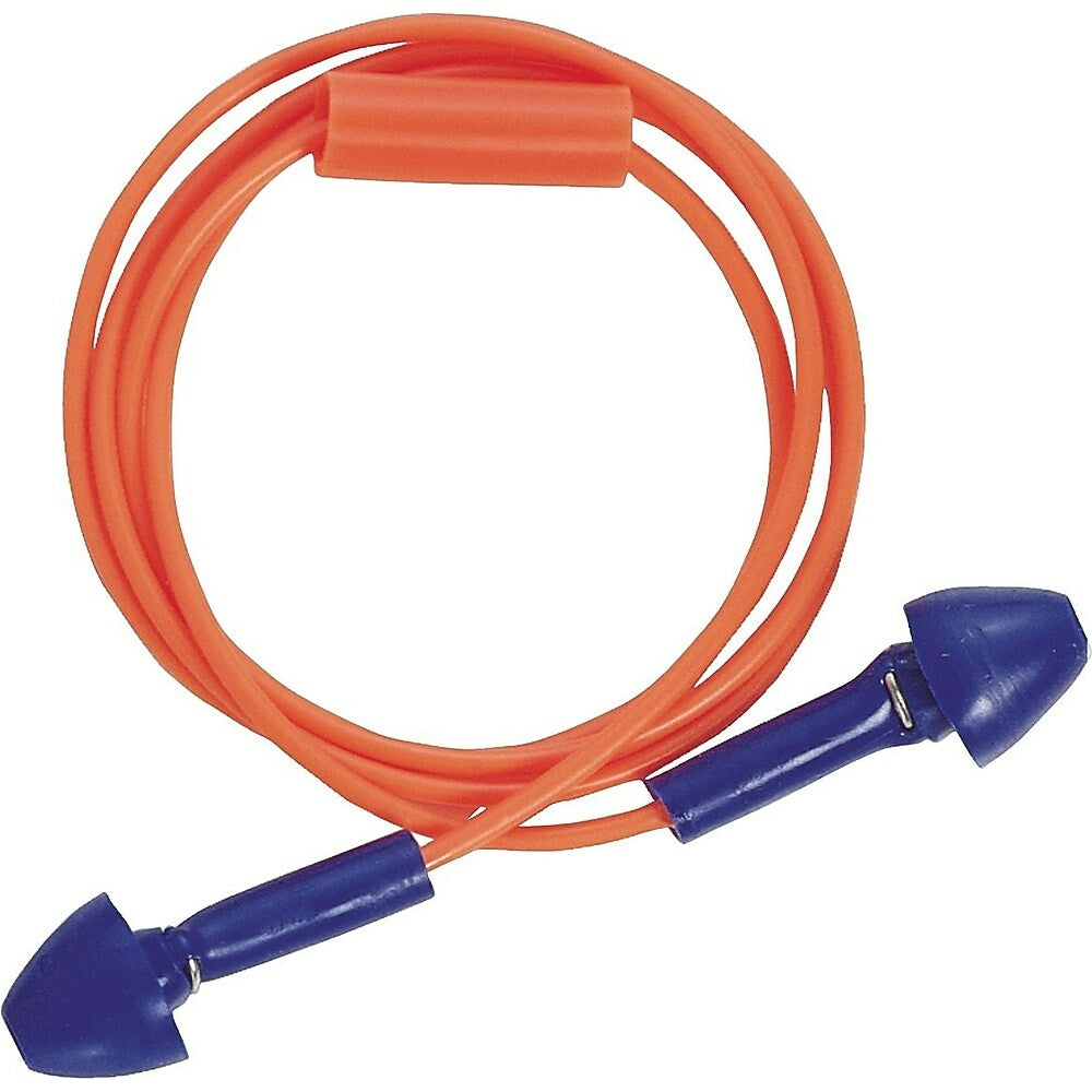 Image of TASCO RD-1 TRACKER - Corded Blue Traceable Earplug, 100 Pack