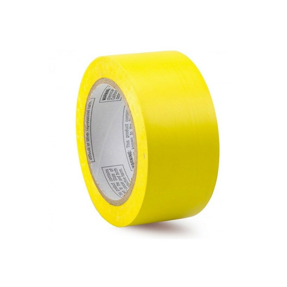 Image of Accuform Signs Colour Banding Pipe Marking Tapes, 1296", Black On Yellow - 3 Pack