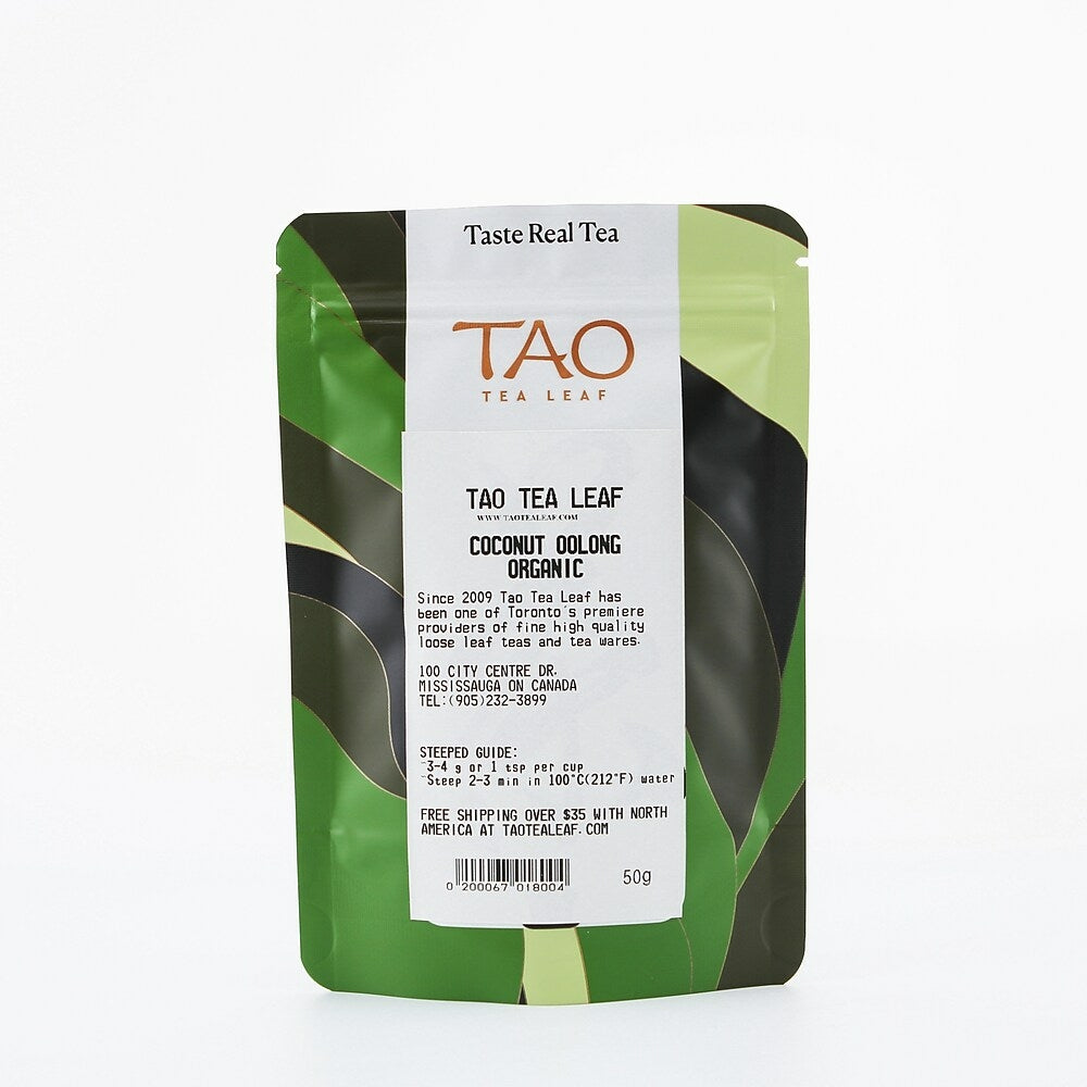 Image of Tao Tea Leaf Organic Coconut Oolong Tea - Loose Leaf - 50g
