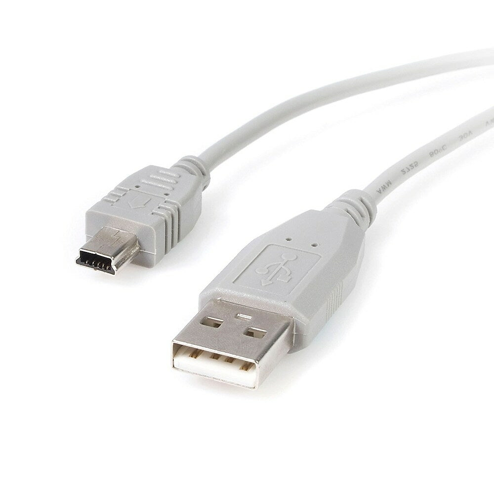 Image of StarTech 6-ft Mini USB Cable, A to Mini B (USB2HABM6)