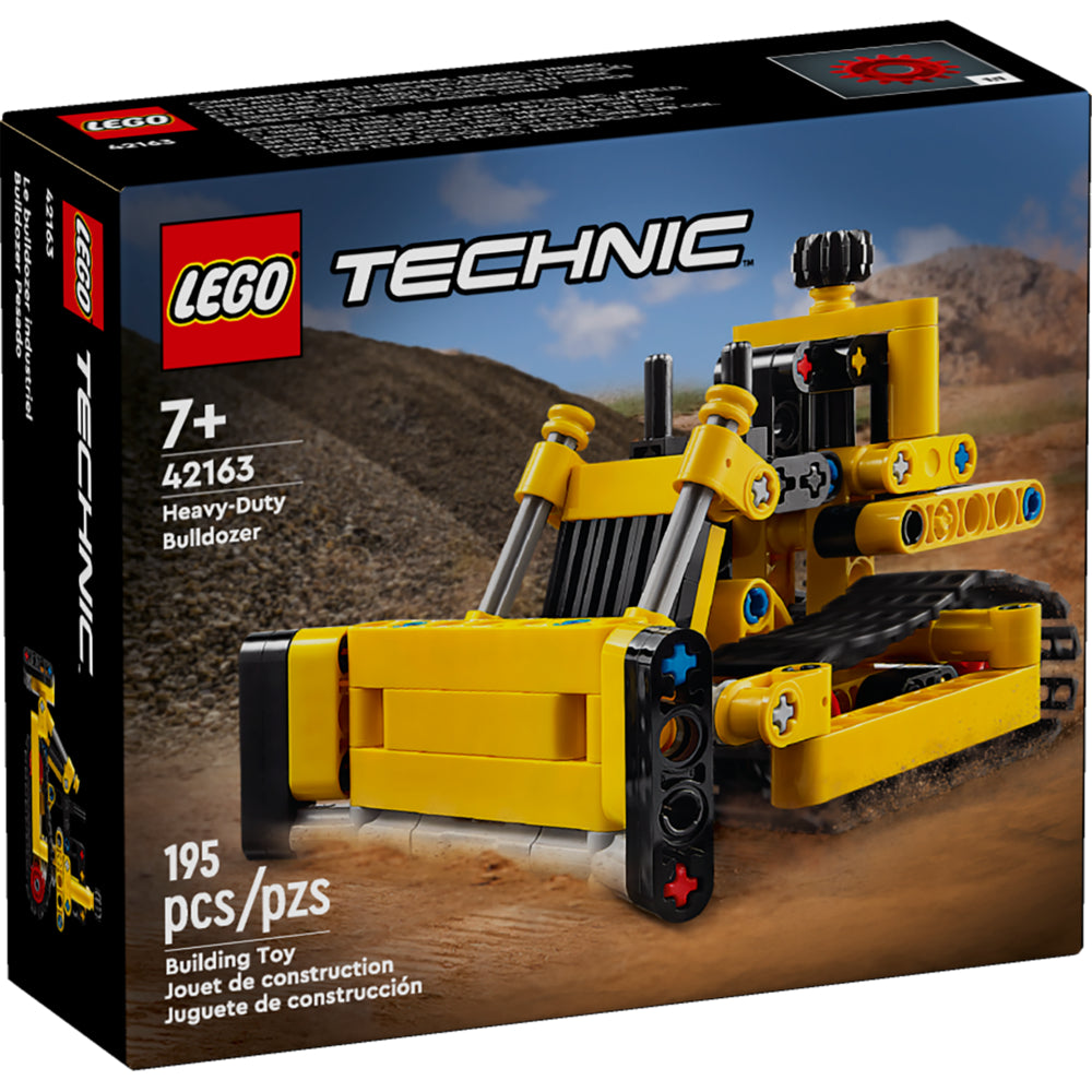 Image of LEGO Technic Heavy-Duty Bulldozer - 195 Pieces