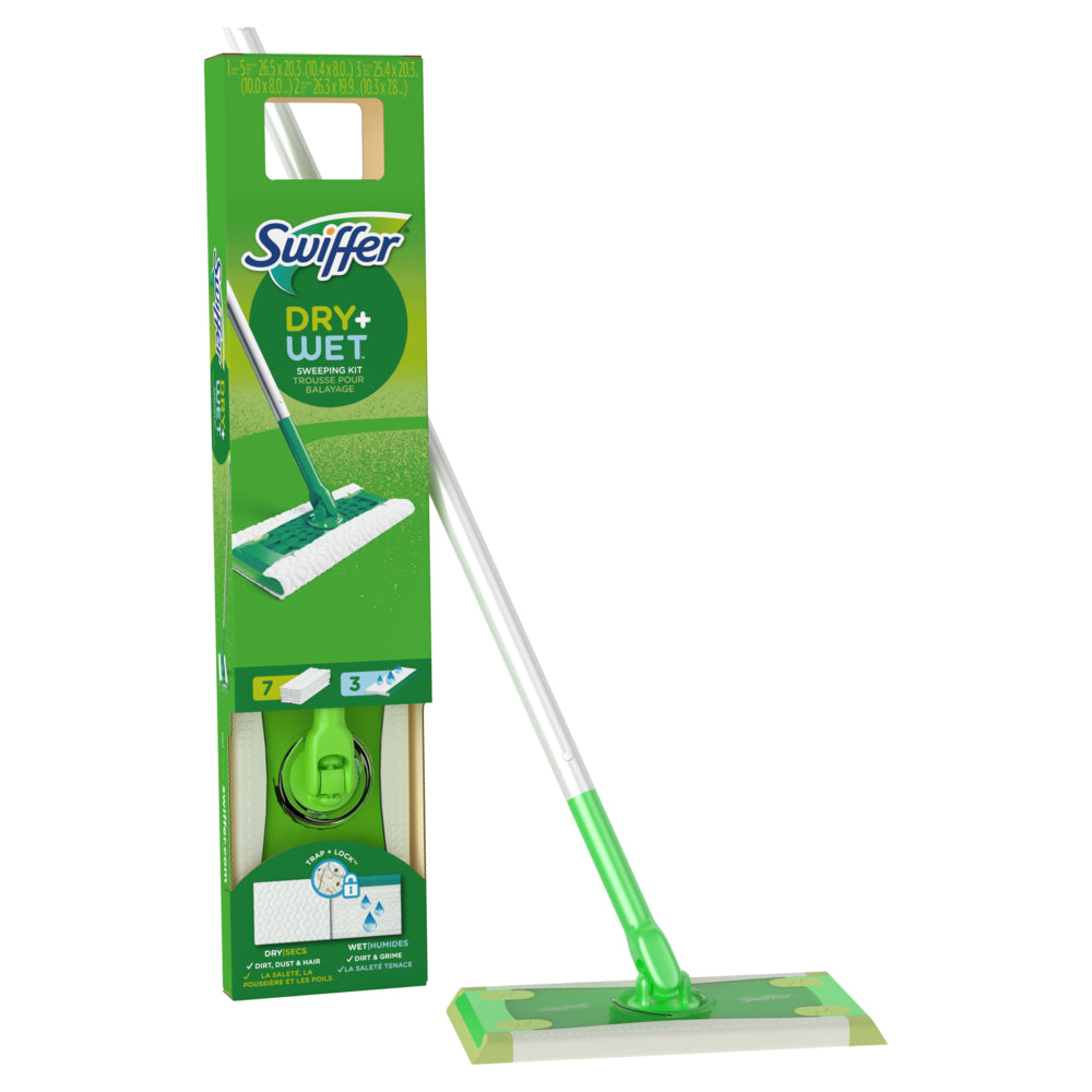 Image of Swiffer Sweeper Dry + Wet Starter Kit