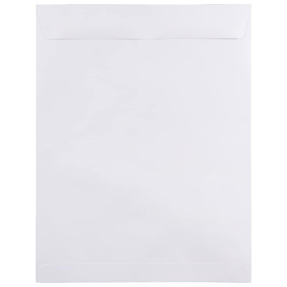 Image of JAM Paper 12 x 15.5 Open End Envelopes, White, 1000 Pack (01623202B)