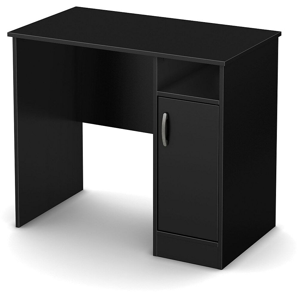 Image of South Shore Axess Compact Desk, Black